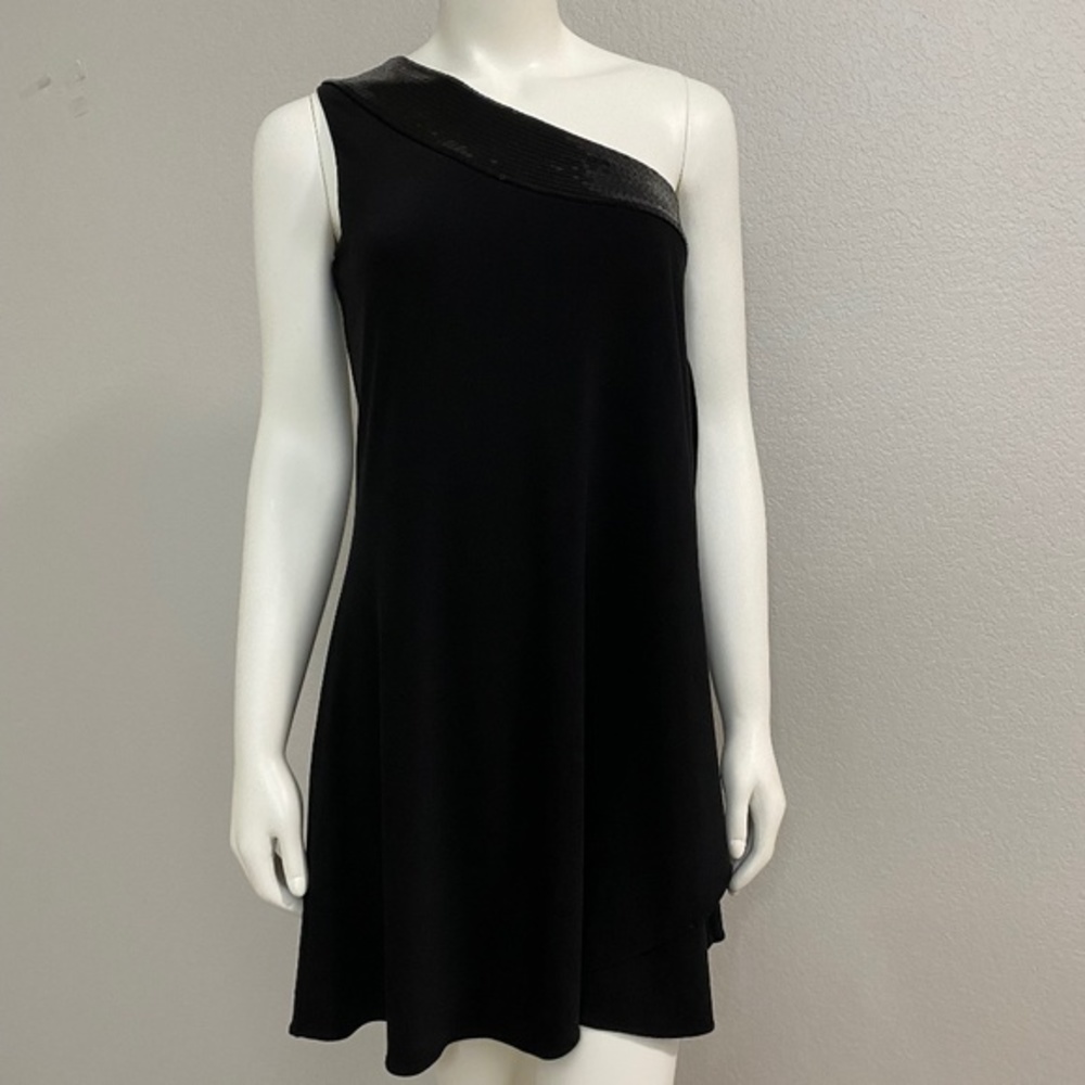 Calvin Klein Sequin One Shoulder Dress